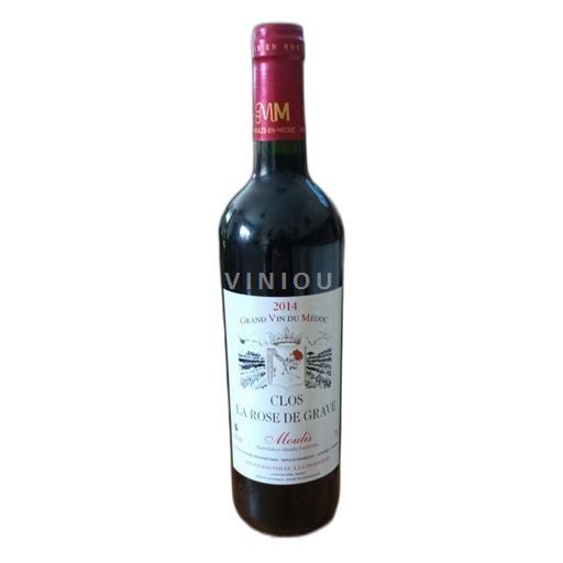 Burdeos Moulis-en-Médoc Clos la Rose de Grave 2014