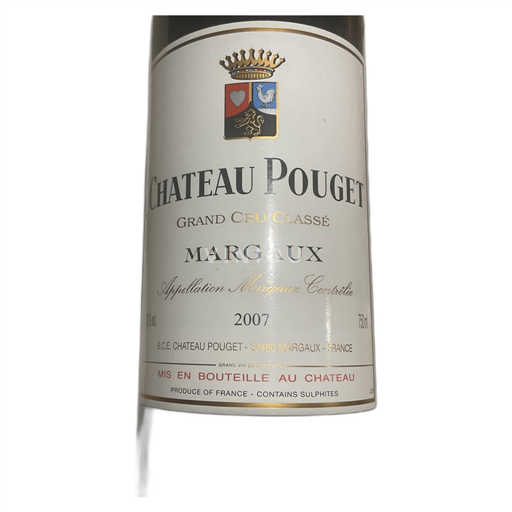 Bordeaux Margaux Château Pouget 2007