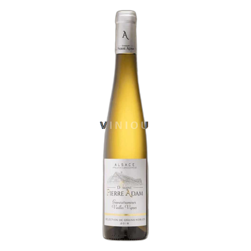 Alsácia Gewurztraminer Sélection de Grains Nobles Domaine Pierre Adam Vieilles Vignes Vendanges Tardives Sélection de Grains Nobles Não Sazonado