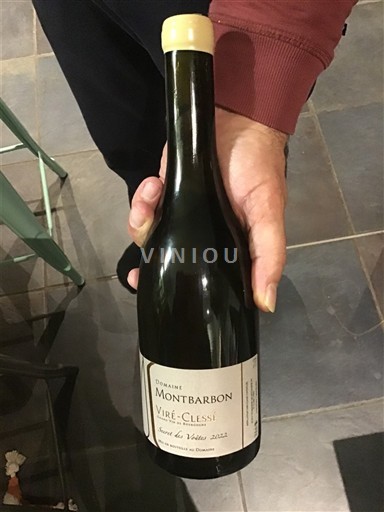 Burgundy Viré-clessé Domaine Montbarbon Secret des voutes 2022