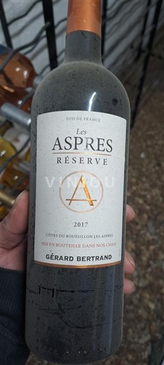 Roussillon Gérard Bertrand Les Aspres Réserve 2017