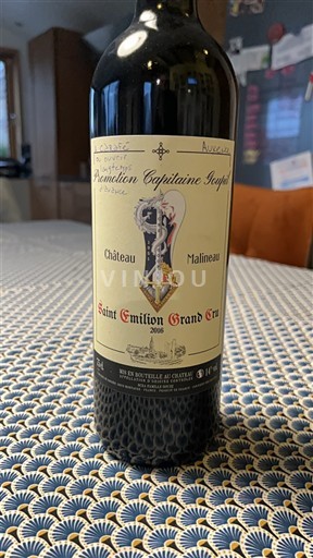 Bordeaux Saint-Émilion Grand Cru Château Malineau Promotion Capitaine Jospin 2016