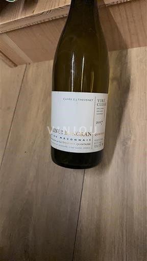 Borgogna Viré-clessé Domaine La Bongran E. J. Thevenet 2017