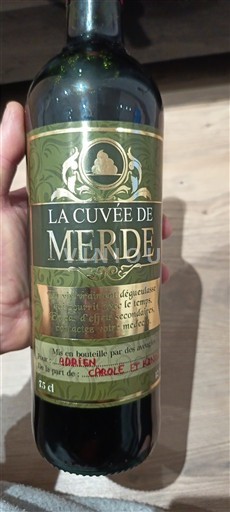 Languedoc Ospecificerad La Cuvée de Merde Icke årgångsbetecknad