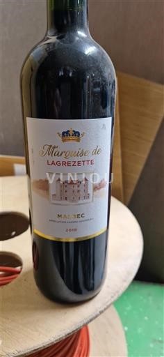 Sud-Ouest Cahors Lagrezette Marquise de Lagrezette 2019