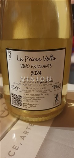 Wines of Veneto Colli Euganei Vigne del Colle La Prima Volta 2020