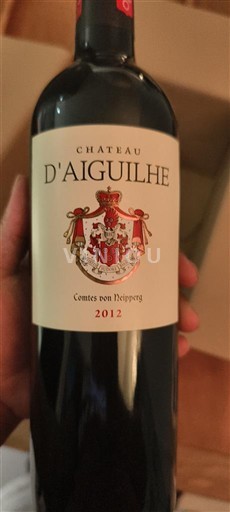 Bordeaux Castillon Côtes de Bordeaux Château Aiguilhe 2012