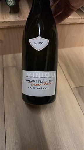 Bourgogne Saint-Véran Domaine Trouillet 2020
