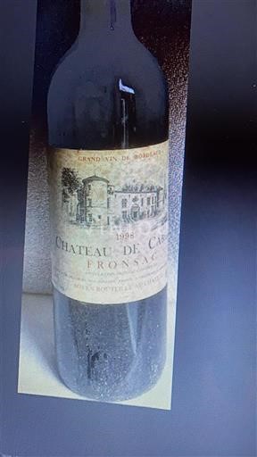 Bordeaux Fronsac Château Carles 1998