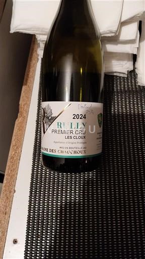 Bourgogne Rully Premier Cru Domaine S Chauchoux Les Cloux 2024