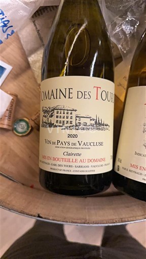 Thung lũng Rhône Không được chỉ định Domaine S Tours Clairette 2020