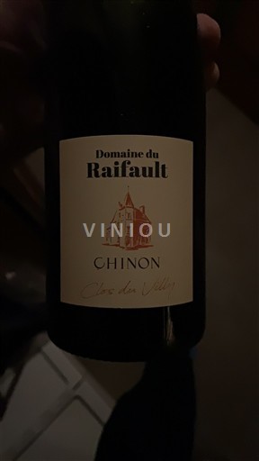 Valle del Loira Chinon Domaine Raifault Clos des Villys 2020