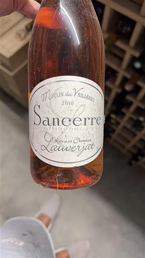 Loire-dalen Sancerre Lauverjat Moulin des Vrillères 2016