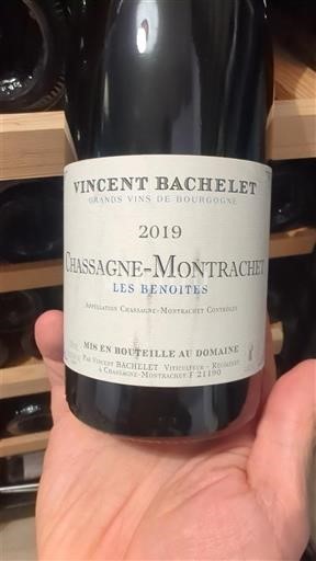 Burgundy Chassagne-Montrachet Vincent Bachelet Les Benoites 2019
