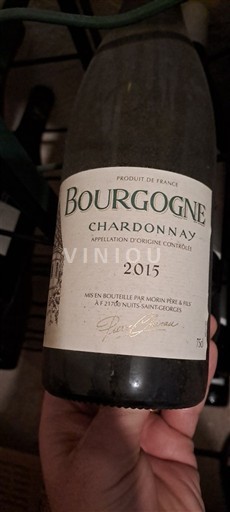 Borgogna Borgogna Chardonnay Morin Père & Fils 2015
