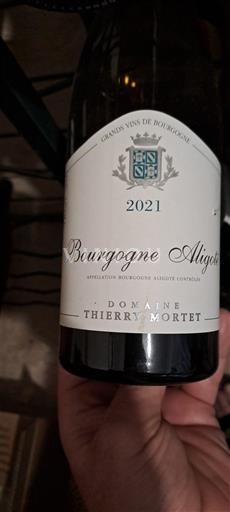 Borgoña Borgoña-Aligoté Domaine Thierry Mortet 2021