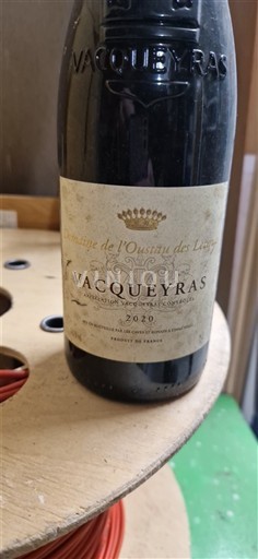 Rhône-dalen Vacqueyras Domaine L'Oustau des Lecques 2020