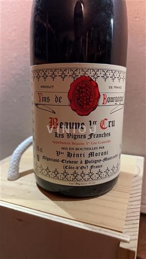 Bourgondië Beaune Premier Cru Henri Moroni Les Vignes Franches 2017