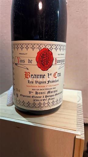 Burgundsko Beaune Premier Cru Vin Henri Moroni Les Vignes Franches 2020