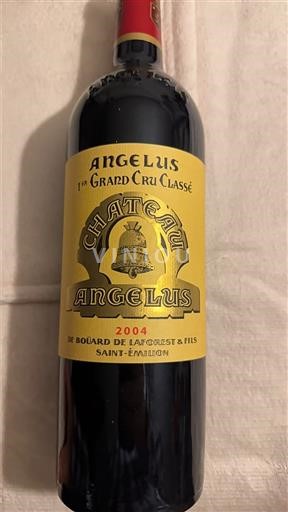 Bordeaux Saint-Émilion Premier Grand Cru Classé Château Angélus 2004
