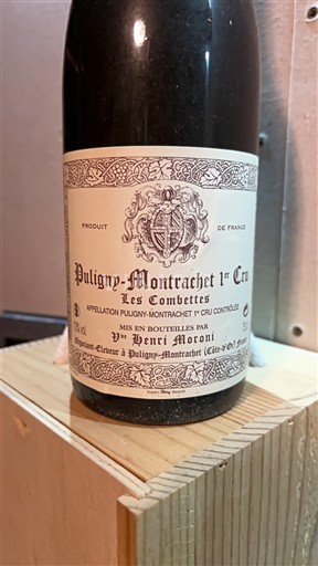 Bourgondië Puligny-Montrachet Premier Cru Domaine Henri Moroni Les Combettes 2018