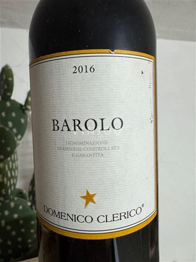 П'ємонт Бароло Domenico Clerico 2016