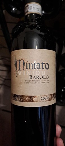 Piemont Barolo Miniato 2020