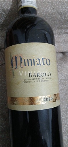 Piëmont Barolo Miniato 2020