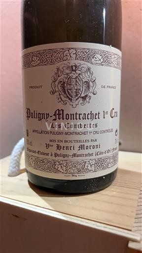 Bourgondië Puligny-Montrachet Premier Cru Henri Moroni Les Combettes 2016
