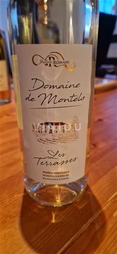 Viner Blanc sec Les Terrasses Domaine Montels Non millésimé Frankrike Sydväst Côtes du Lot IGP