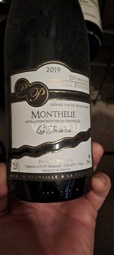 Burgundy Monthélie Domaine Pascal Pouffin Les Toisières 2019