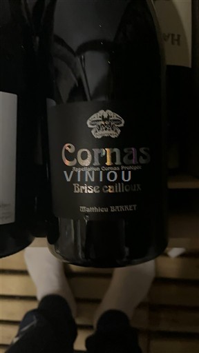 Vallée du Rhône Cornas Mathieu Barret Brise Cailloux Non Millésimé