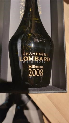 Champagne Champagner Champagne Lombard 2008