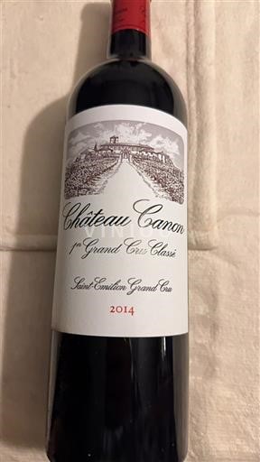 Bordeaux Saint-Émilion Grand Cru Premier Grand Cru Classé Château Canon 2014