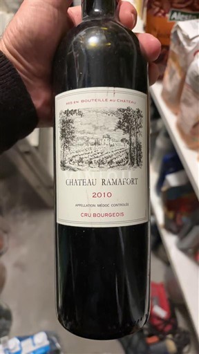 Bordeaux Médoc Cru Bourgeois Château Ramafort 2010