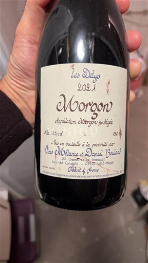 Beaujolais Morgon Mélanie et Daniel Bouland Les Délys 2021