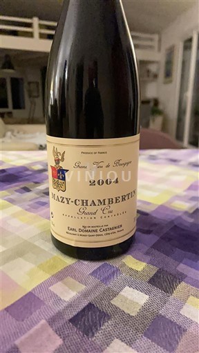 Burgundi Mazis-Chambertin Grand Cru Domaine Castagnier 2004