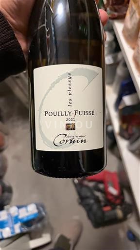 Burgundi Pouilly-fuissé Domaine Cornin Les Plessys 2021