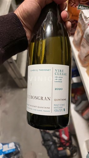 Burgundy Viré-clessé Domaine La Bongran E.J. Thevenet 2020