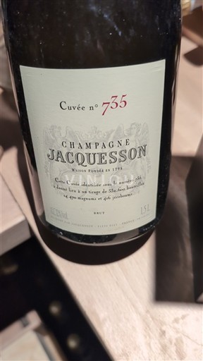 Samppanja Jacquesson 735 2007