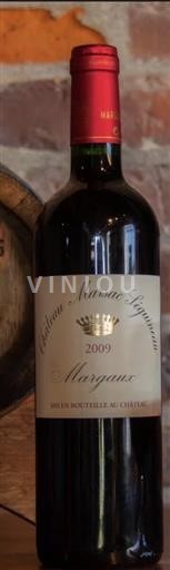 Bordeaux Margaux Château Marsac Seguineau 2009