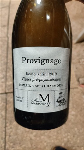 Vallée de la Loire Cour-cheverny Domaine La Charmoise Provignage 2019