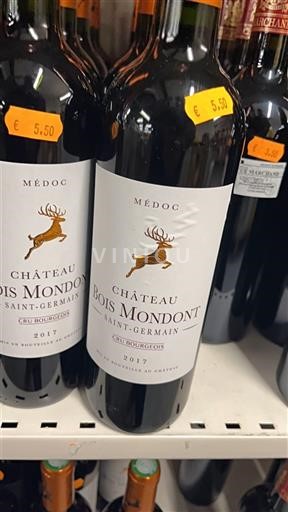 Bordeaux Médoc Château Bois Mondont Saint-Germain 2017