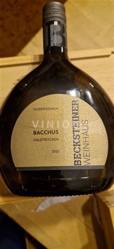 Baden Becksteiner Weinhaus Bacchus 2022