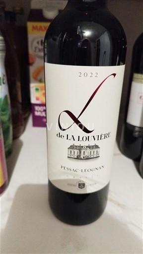 Burdeos Pessac-Léognan Château La Louvière L de La Louvière 2022