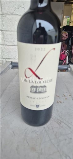 Bordeaux Pessac-Léognan Château La Louvière L de La Louvière 2022