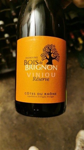 Valle del Rodano Côtes-du-Rhône Domaine Bois de Brignon Réserve 2022