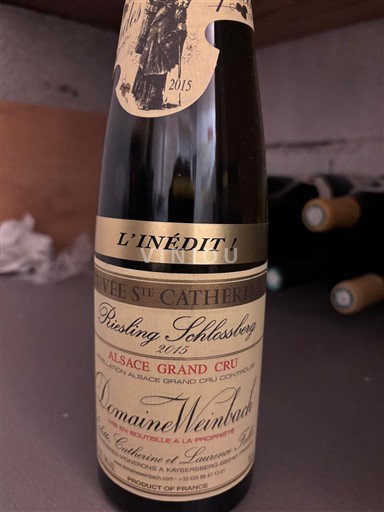 Alsácia Não especificado Grand Cru Domaine Weinbach Ste Catherine L'Inédit 2015