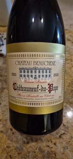 Viner Rouge sec Grande Réserve Château Beauchêne 2020 Frankrike Rhônedalen Châteauneuf-du-Pape AOC
