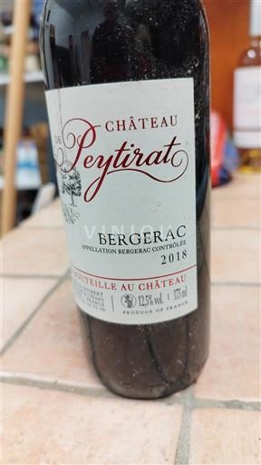Sydväst Bergerac Château Peytirat 2018